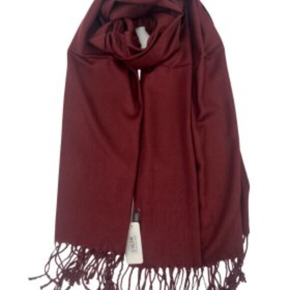 Solid Pashmina Scarf (multiple colors) - Picture 3 of 16